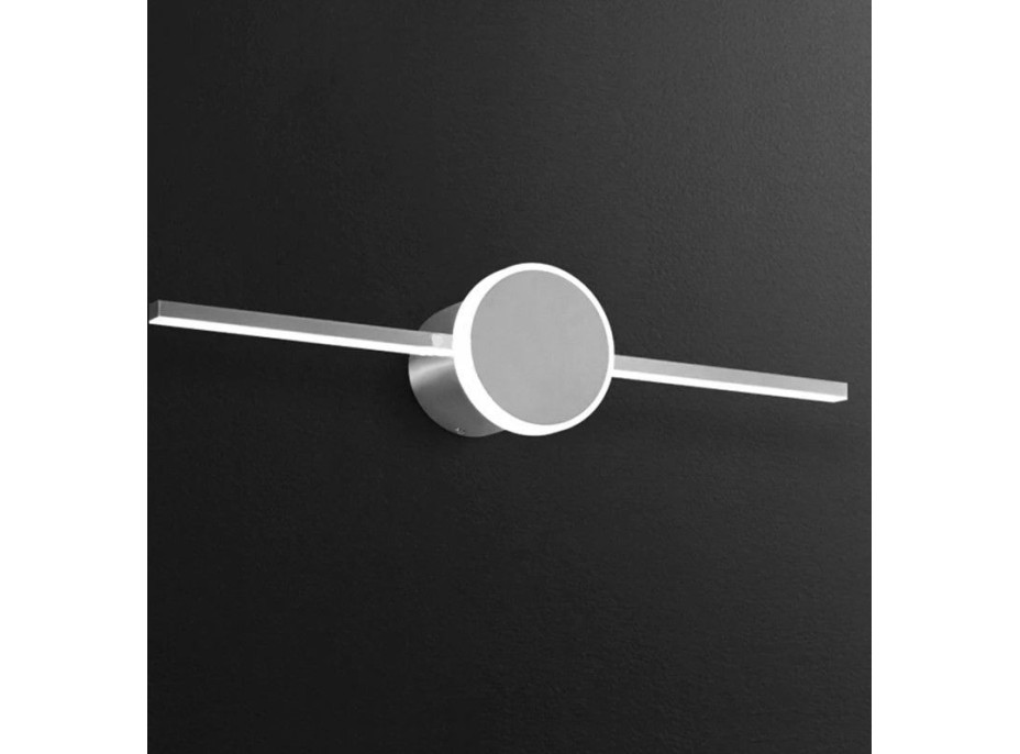 Nástenné LED svietidlo nad zrkadlo PROPELLER - 41 cm - 12W - chrómové