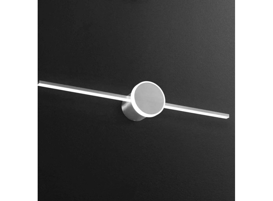 Nástenné LED svietidlo nad zrkadlo PROPELLER - 61 cm - 15W - chrómové