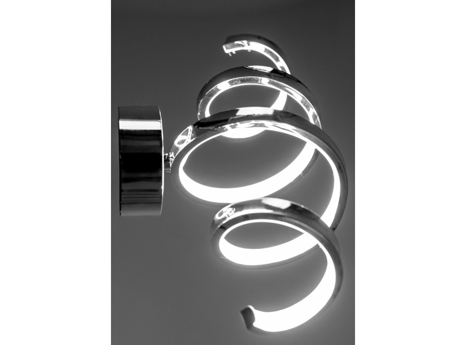 Nástenné LED svietidlo VORTEX long - 18W - chrómové