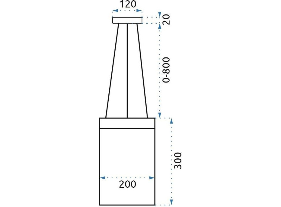 Stropné LED krištáľové svietidlo WATERFALL - 10W - chrómové