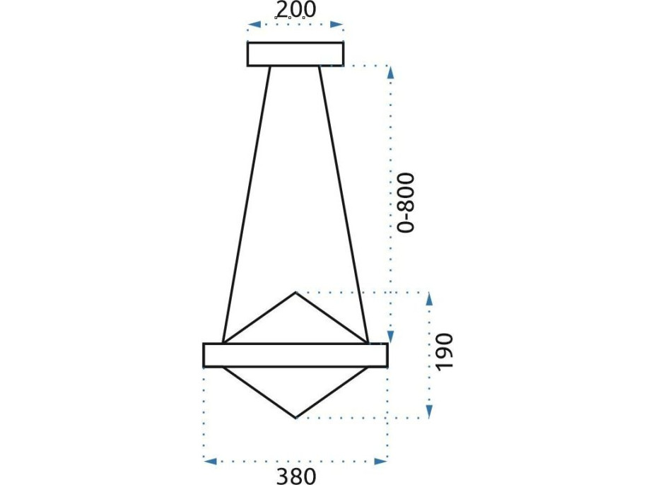 Stropné LED krištáľové svietidlo KORDILLER - 112W - chrómové - s ovládačom