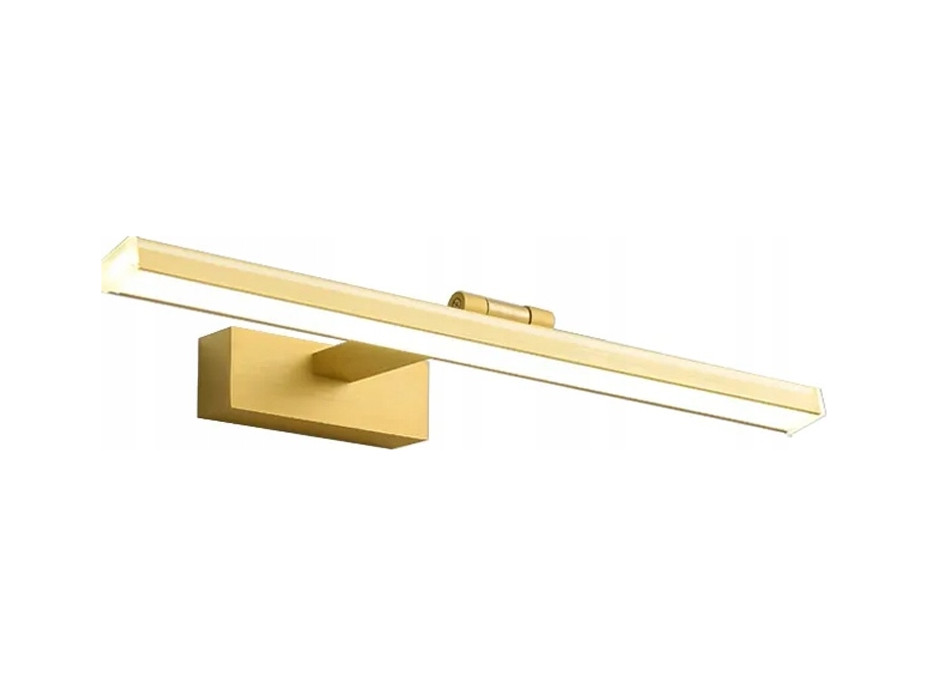 Nástenné LED svietidlo nad zrkadlo GOLDEN - 40 cm - 8W - zlaté