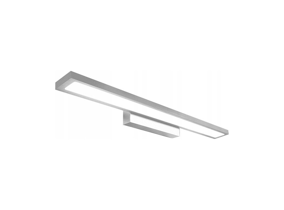 Nástenné LED svietidlo nad zrkadlo FLAT - 40 cm - 7W - chrómové