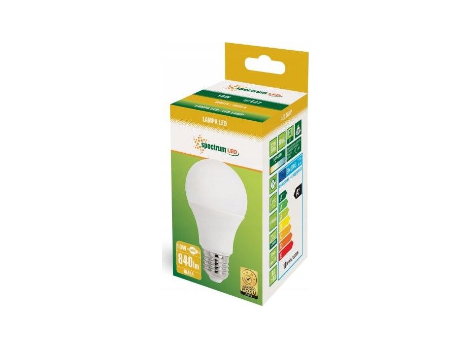 Žiarovka E27 - LED - 10W - 840lm - 4000K