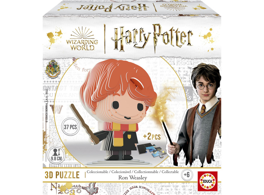 EDUCA 3D puzzle Harry Potter: Ron Weasley 37 dielikov