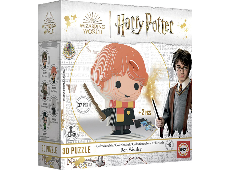 EDUCA 3D puzzle Harry Potter: Ron Weasley 37 dielikov