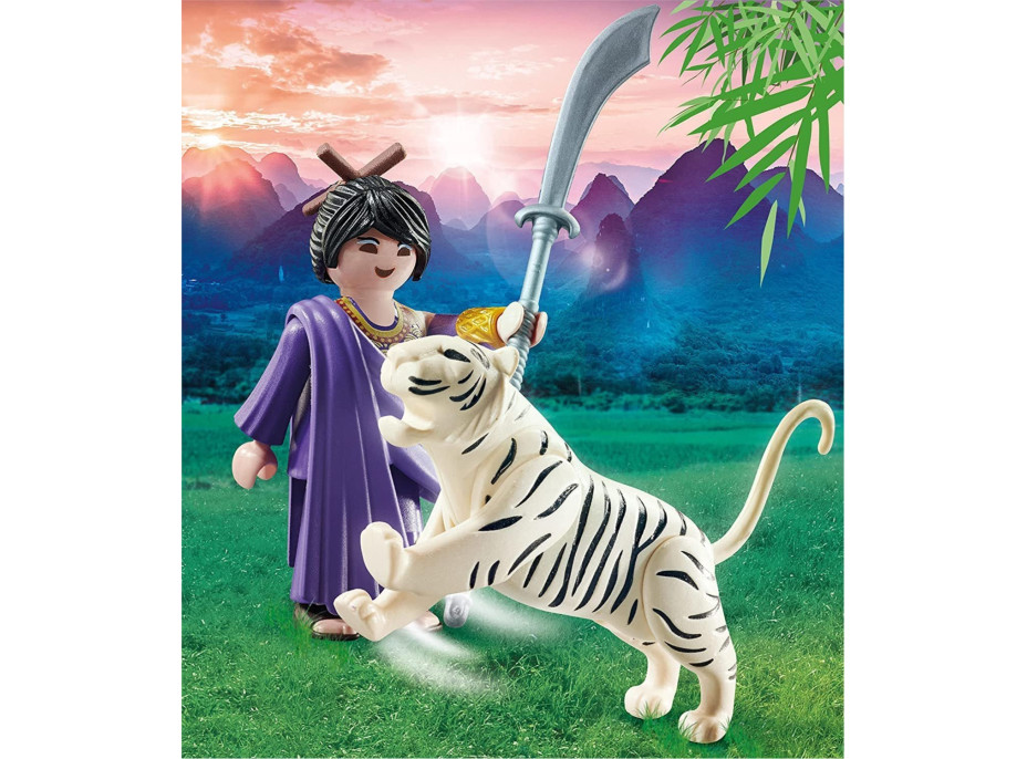 PLAYMOBIL® Special Plus 70382 Ázijská bojovníčka s tigrom