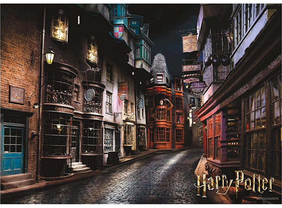 AQUARIUS Puzzle Harry Potter: Priečna ulica 1000 dielikov