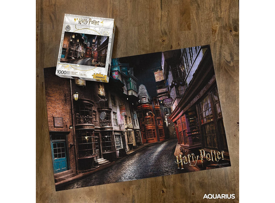 AQUARIUS Puzzle Harry Potter: Priečna ulica 1000 dielikov