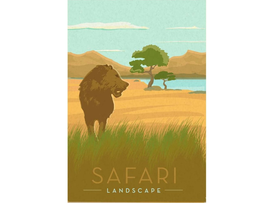 RAVENSBURGER Puzzle Moment: Safari 99 dielikov