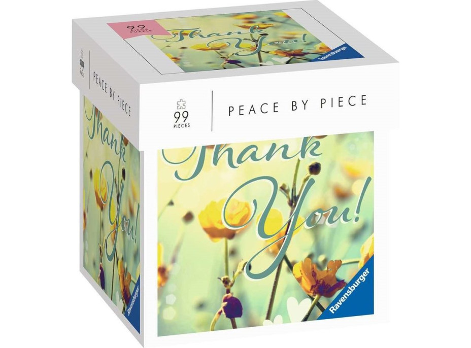 RAVENSBURGER Puzzle Peace by Piece: Thank you 99 dielikov