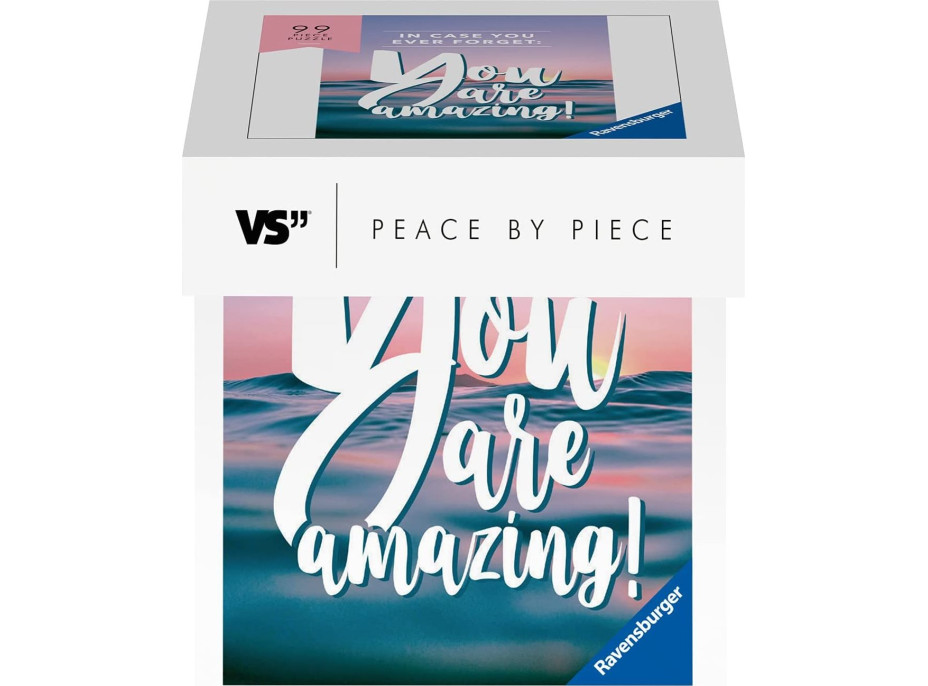 RAVENSBURGER Puzzle Peace by Piece: You are amazing! 99 dielikov