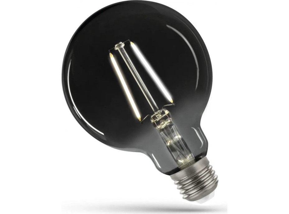 Žiarovka E27 - LED retro Edison - dymové sklo - 4,5 W - 310lm - 4000K