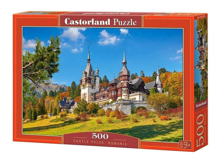 CASTORLAND Puzzle Zámok Peles, Rumunsko 500 dielikov