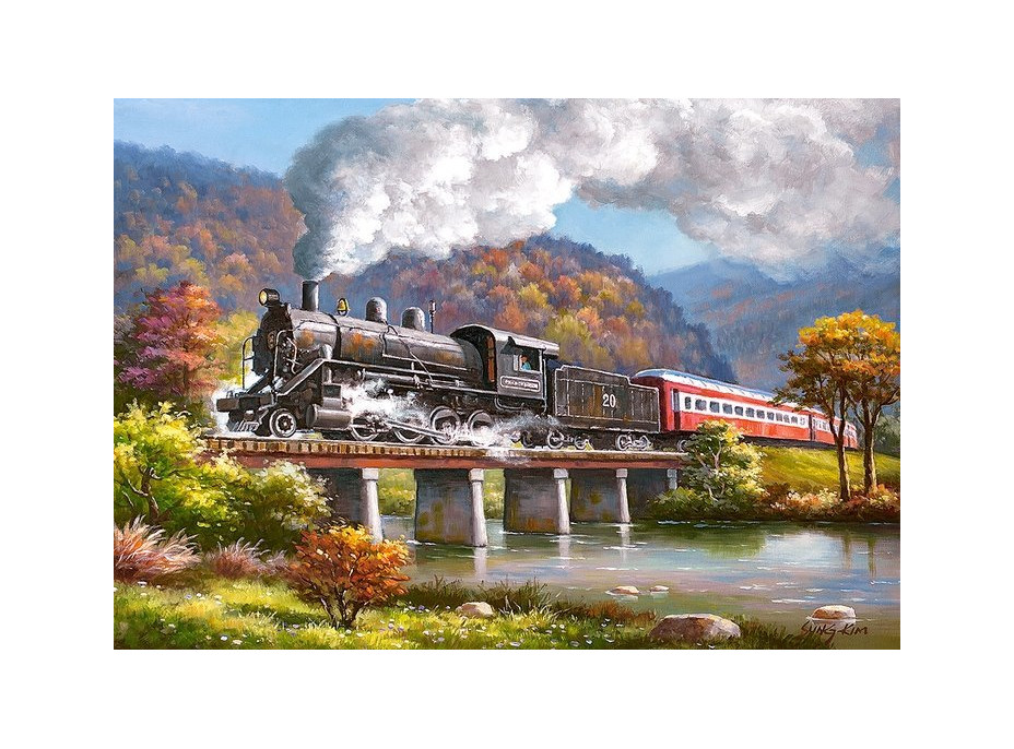 CASTORLAND Puzzle Železný kôň 500 dielikov