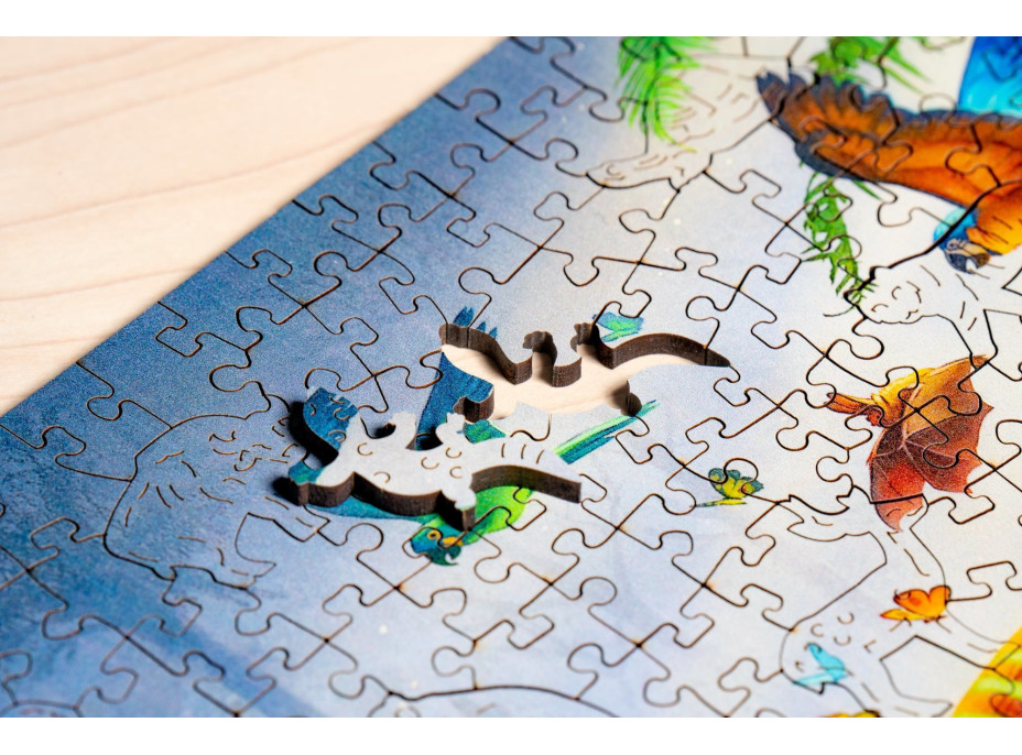 RAVENSBURGER Drevené puzzle Tiger v džungli 500 dielikov