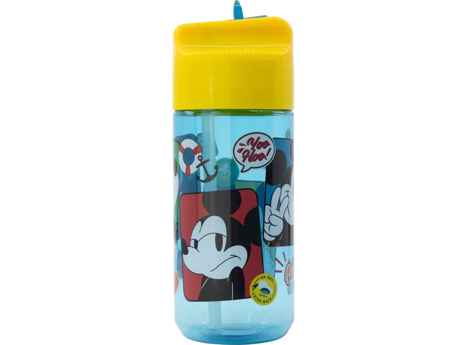 STOR Fľaša na pitie Tritan Mickey Mouse 430 ml