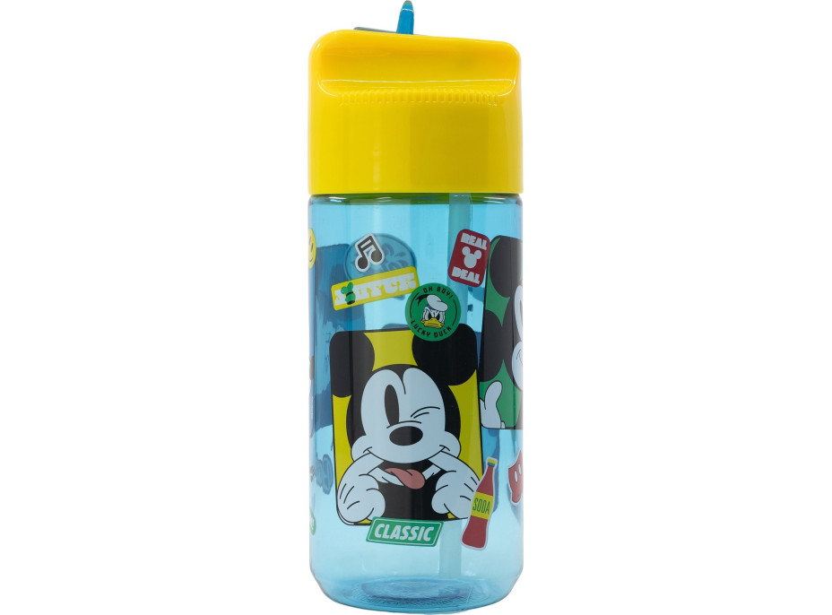 STOR Fľaša na pitie Tritan Mickey Mouse 430 ml