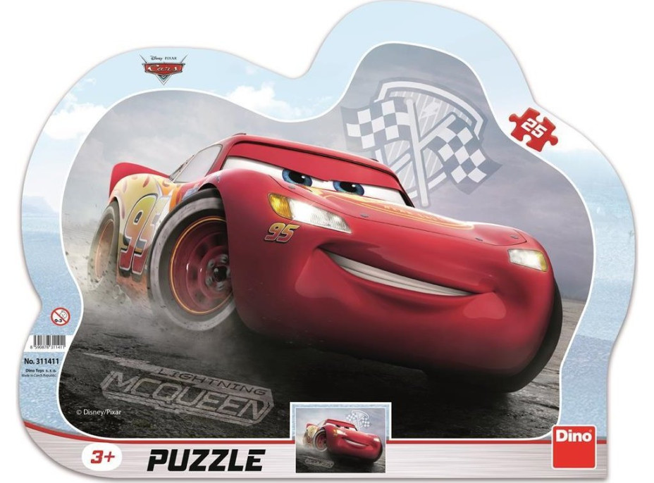 DINO Puzzle Blesk McQueen 25 dielikov