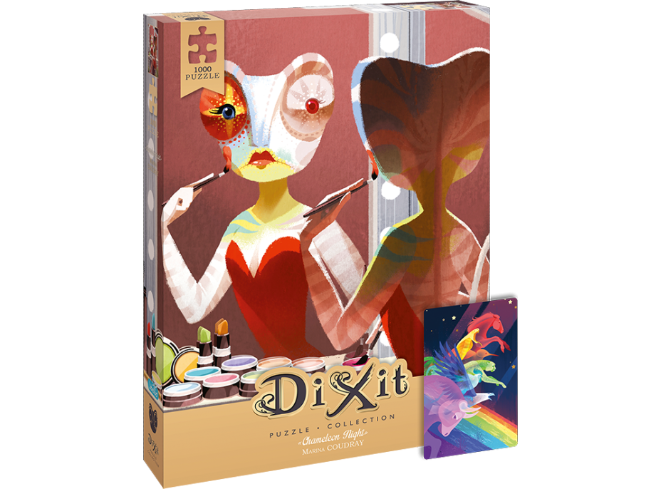 LIBELLUD Puzzle Dixit Collection: Noc Chameleona 1000 dielikov
