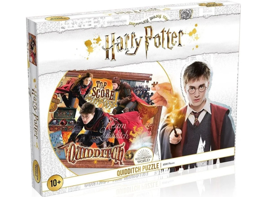 WINNING MOVES Puzzle Harry Potter: metlobal 1000 dielikov