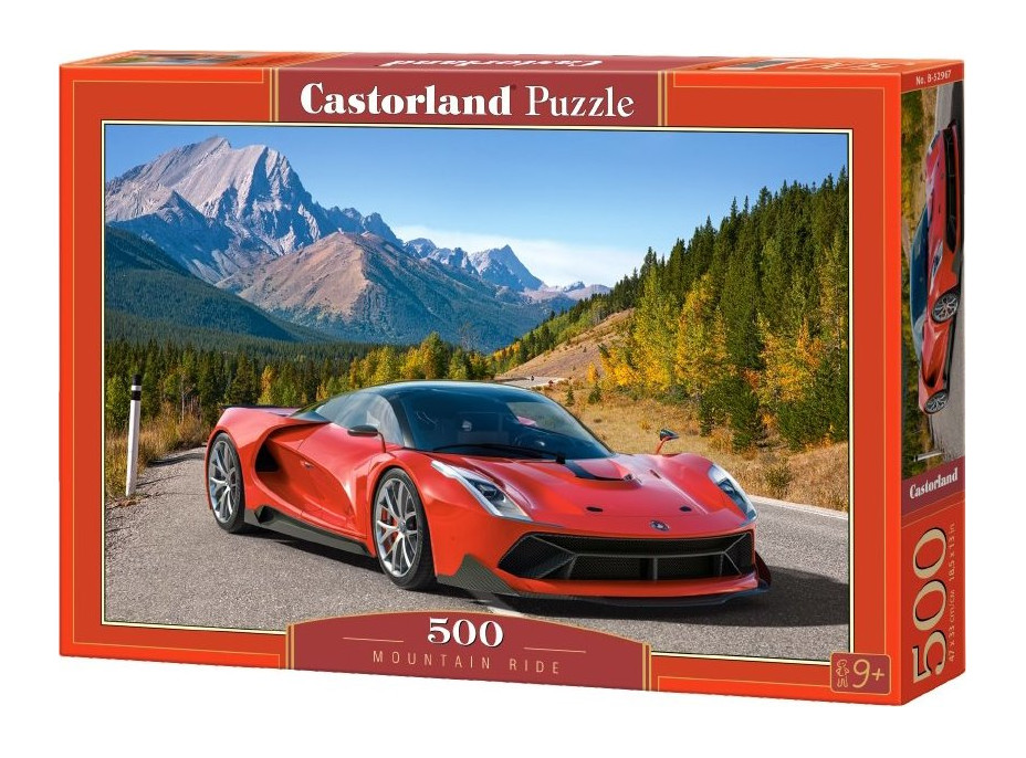 CASTORLAND Puzzle Horská jazda 500 dielikov