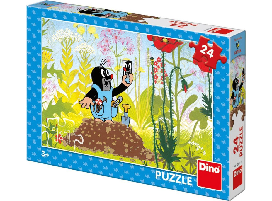 DINO Puzzle Krtko v nohavičkách 24 dielikov