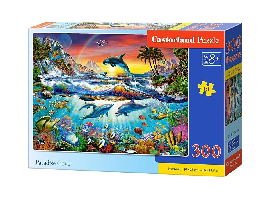 CASTORLAND Puzzle Paradajková zátoka 300 dielikov