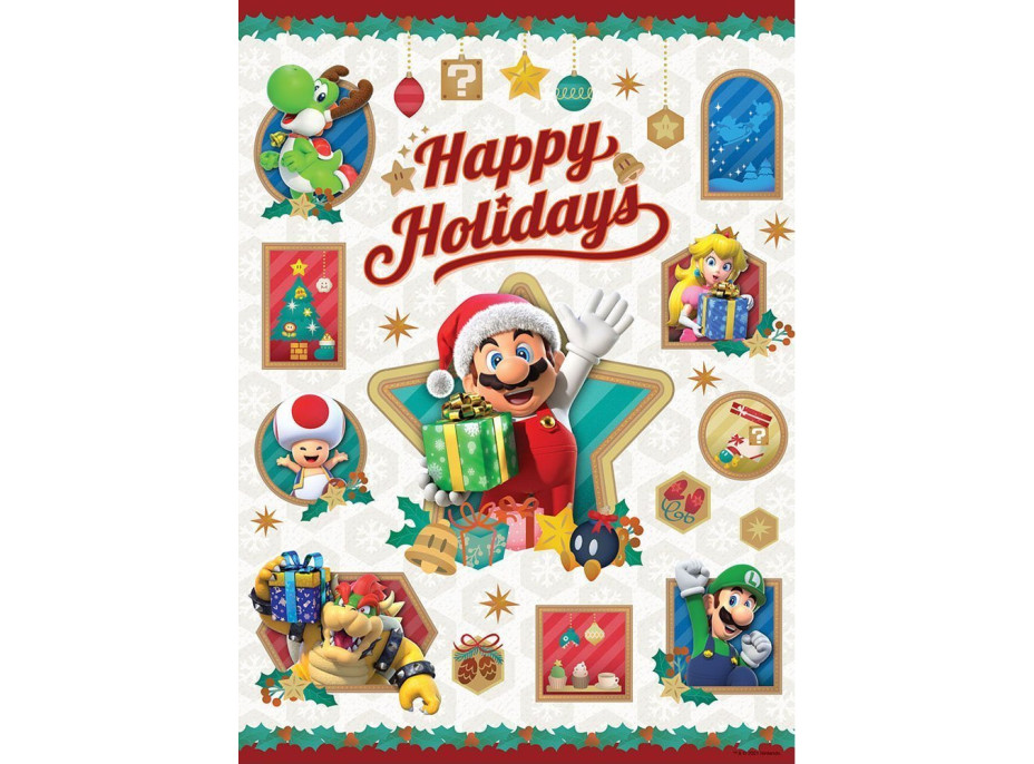 USAOPOLY Puzzle Super Mario: Happy Holidays 1000 dielikov