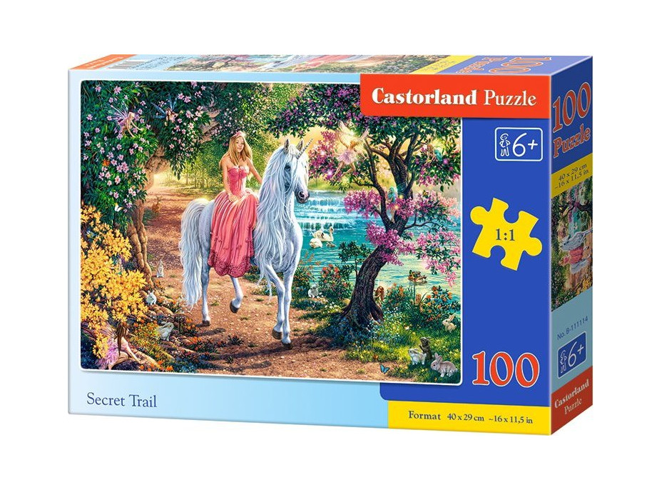 CASTORLAND Puzzle Tajná cesta 100 dielikov