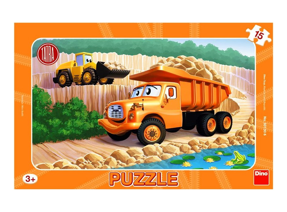 DINO Puzzle Tatra 15 dielikov