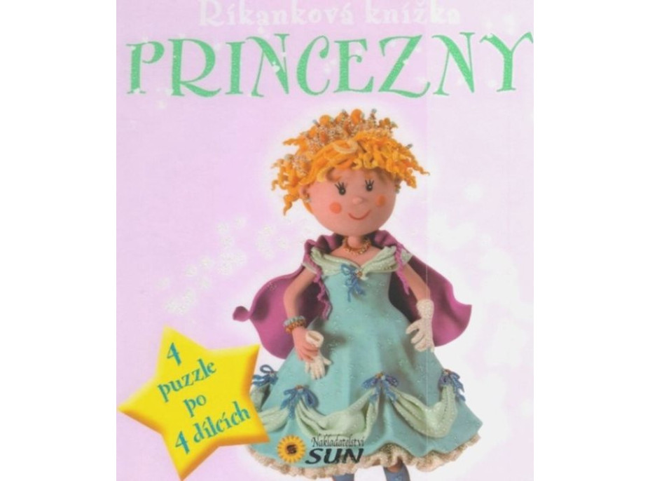 Nakladateľstvo SUN Kniha s puzzle: Princezné