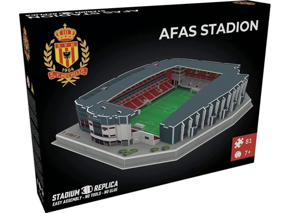 ŠTÁDIUM 3D REPLICA 3D puzzle Štadión AFAS - KV Mechelen 81 dielikov