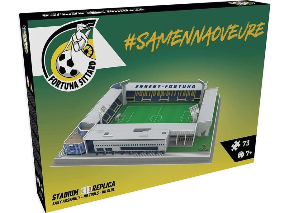 ŠTÁDIUM 3D REPLICA 3D puzzle Štadión Fortuna Sittard - FC Fortuna Sittard 73 dielikov