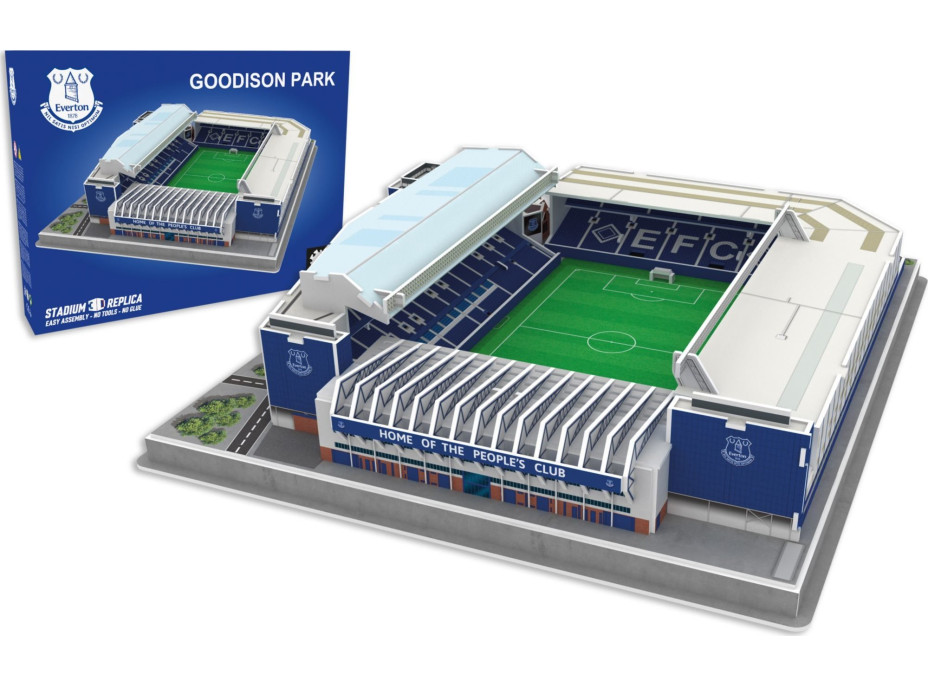 ŠTÁDIUM 3D REPLICA 3D puzzle Štadión Goodison Park - FC Everton 87 dielikov