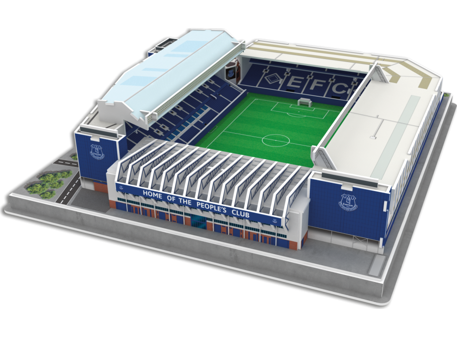 ŠTÁDIUM 3D REPLICA 3D puzzle Štadión Goodison Park - FC Everton 87 dielikov