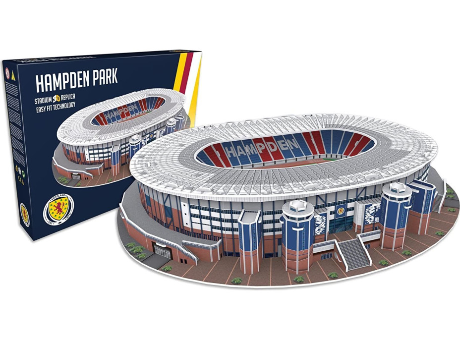 ŠTÁDIUM 3D REPLICA 3D puzzle Štadión Hampden Park - FC Queen&#39;s Park 69 dielikov