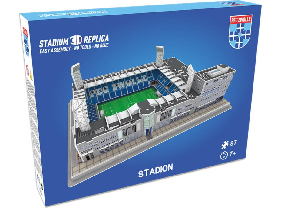 ŠTÁDIUM 3D REPLICA 3D puzzle Štadión MAC3PARK - FC PEC Zwolle 87 dielikov