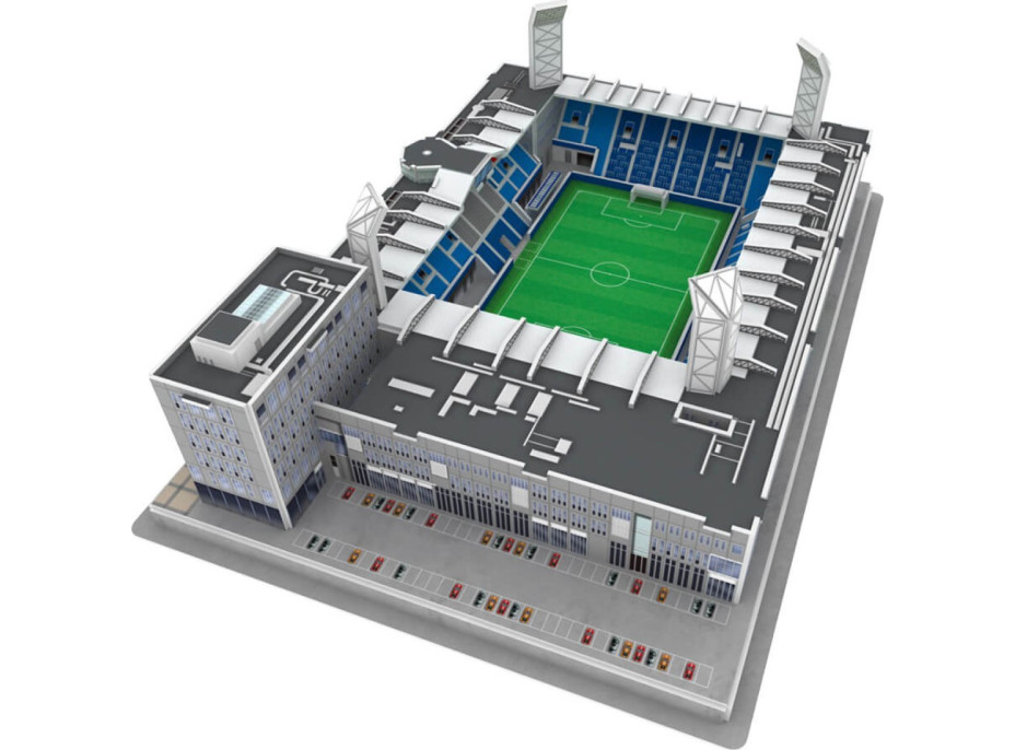 ŠTÁDIUM 3D REPLICA 3D puzzle Štadión MAC3PARK - FC PEC Zwolle 87 dielikov