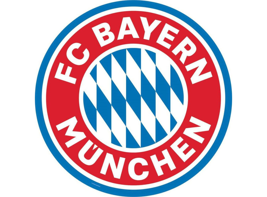 RAVENSBURGER Okrúhle puzzle FC Bayern Logo 500 dielikov