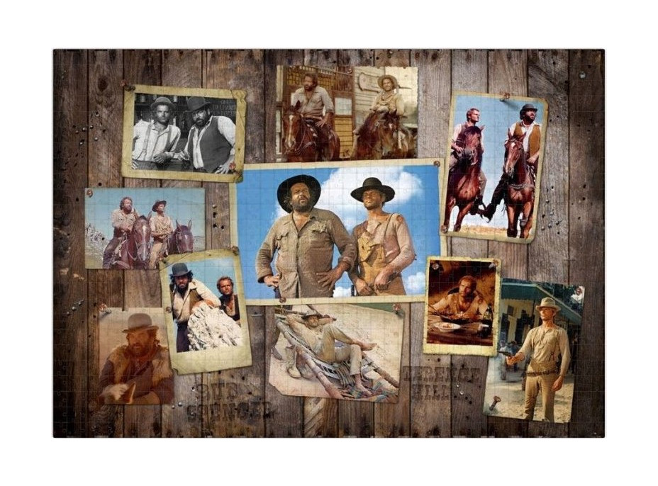 Puzzle Bud Spencer & Terence Hill: Western 1000 dielikov