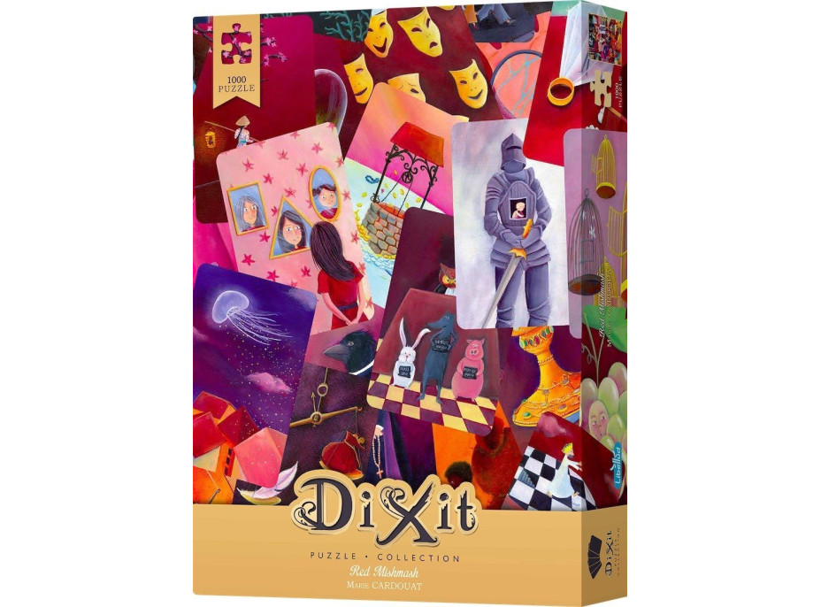 LIBELLUD Puzzle Dixit Collection: Červený Mišmaš 1000 dielikov