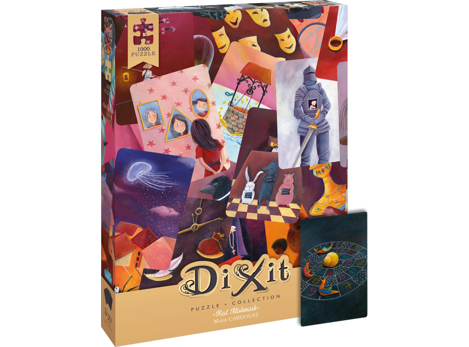LIBELLUD Puzzle Dixit Collection: Červený Mišmaš 1000 dielikov