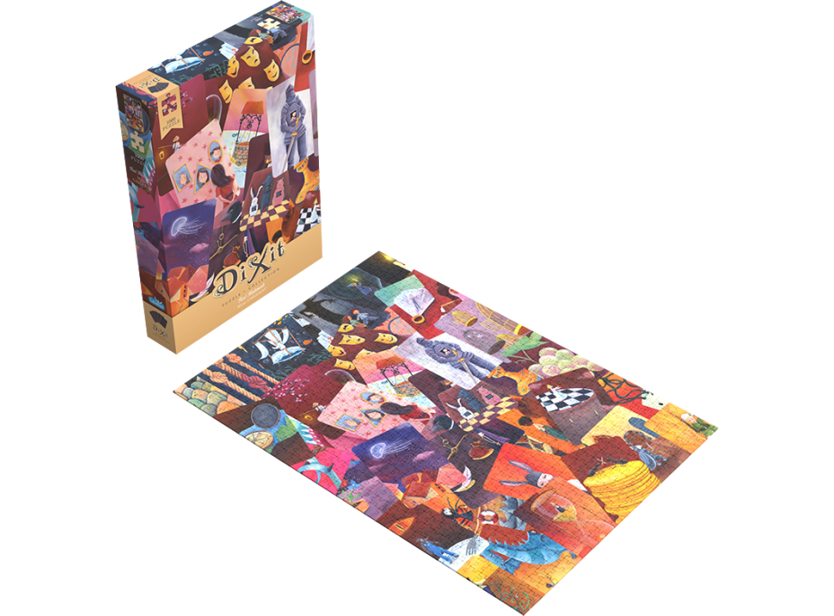 LIBELLUD Puzzle Dixit Collection: Červený Mišmaš 1000 dielikov