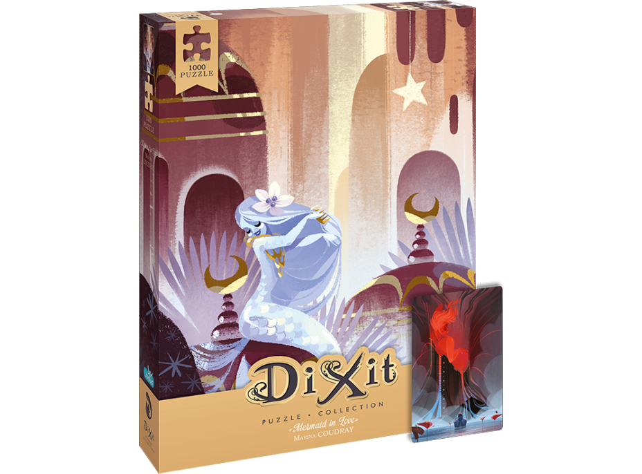 LIBELLUD Puzzle Dixit Collection: Zamilovaná morská panna 1000 dielikov