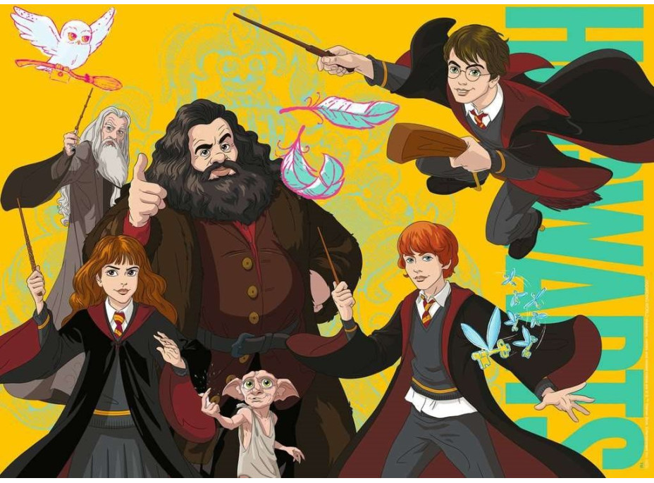 RAVENSBURGER Puzzle Harry Potter: Mladý čarodejník XXL 100 dielikov