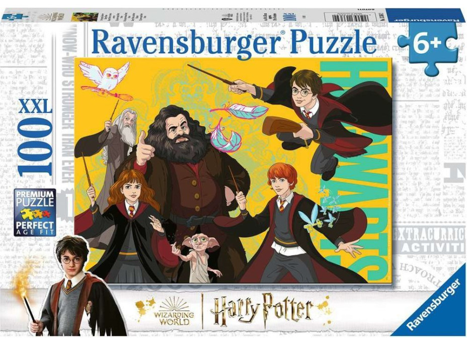 RAVENSBURGER Puzzle Harry Potter: Mladý čarodejník XXL 100 dielikov