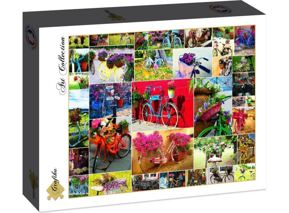 GRAFIKA Puzzle Koláž: Kolesá 1500 dielikov