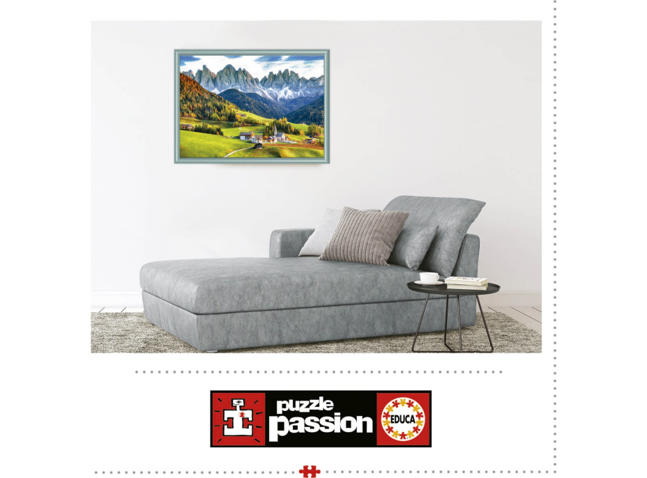 EDUCA Puzzle Jeseň v Dolomitoch 2000 dielikov