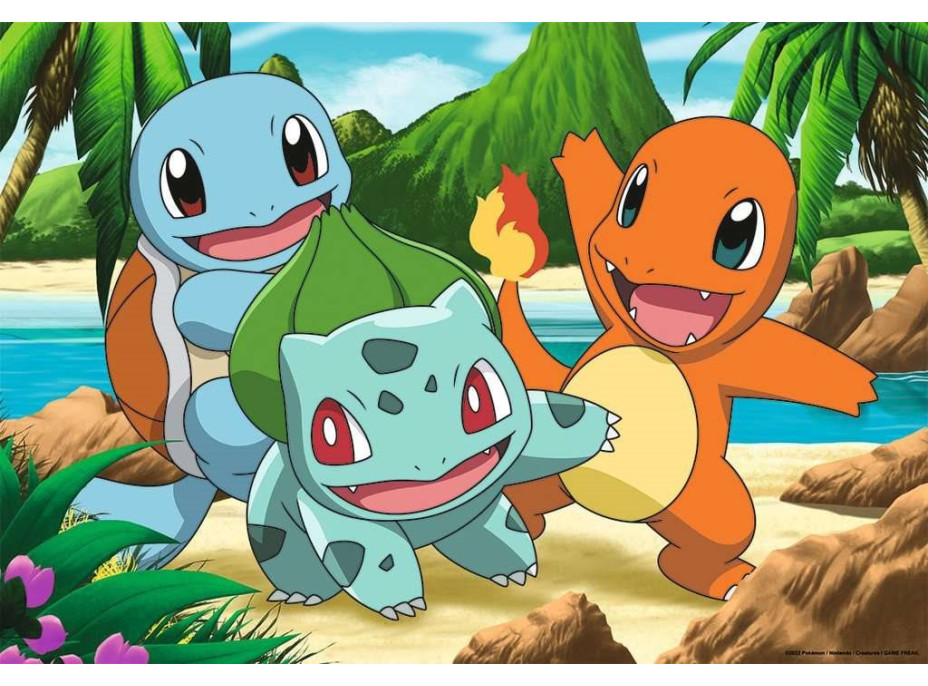 RAVENSBURGER Puzzle Pokémon 2x24 dielikov